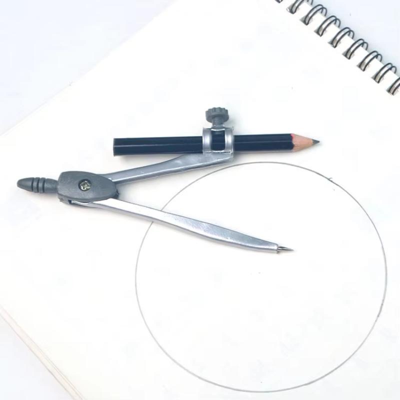 ชุดวงเวียนล็อคโลหะแบบพกพา เครื - Math Geometry Set With Compass บทวิจารณ์และราคา