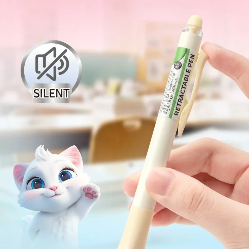ปากกาเจลลบได้ด้วยความร้อน AiHa - Retractable Eraser Pen Click บทวิจารณ์และราคา