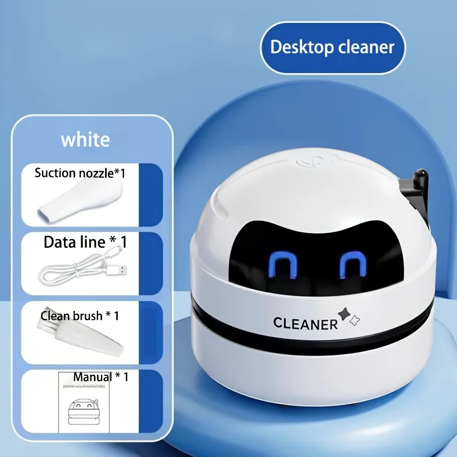 เครื่องดูดฝุ่นขนาดเล็กแบบพกพา  - Mini Desktop Vacuum Cleaner For Eraser Dust บทวิจารณ์และราคา