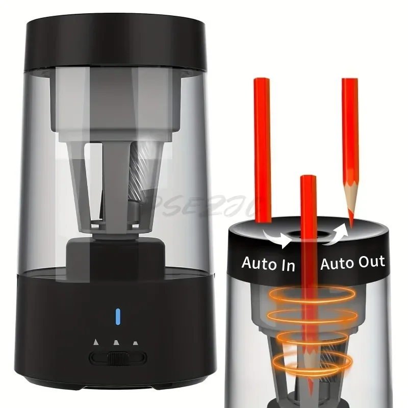 เครื่องเหลาดินสอไฟฟ้าแบบพกพาอั - Electric Pencil Sharpener Usb บทวิจารณ์และราคา