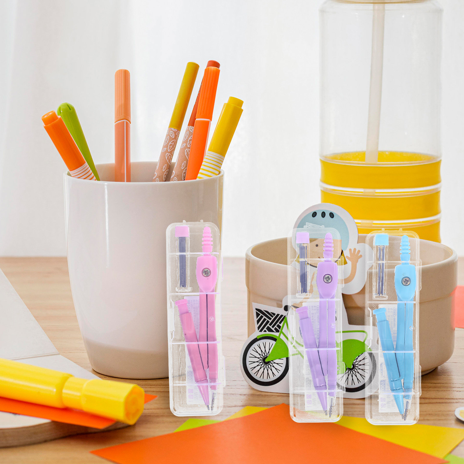 ชุดเข็มทิศโลหะสำหรับวาดภาพเรขา - Math Geometry Set With Compass บทวิจารณ์และราคา